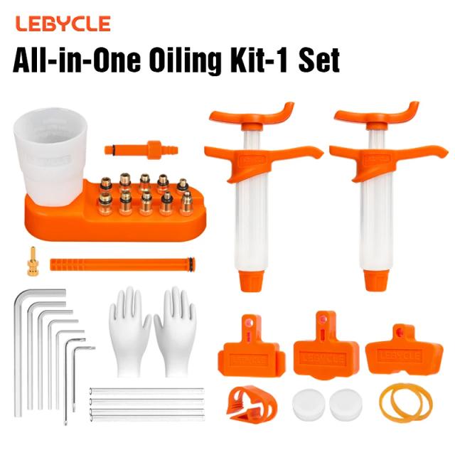 Lebycle Ferramenta para Sangria de Freio a Disco Hidráulico para Bicicleta MTBMtb Freio a Óleo Mineral