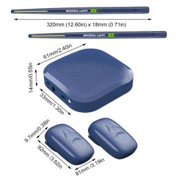 Bateria eletrônica virtual portátil, baquetas, pedais para iniciantes, crianças, adultos - Image 6