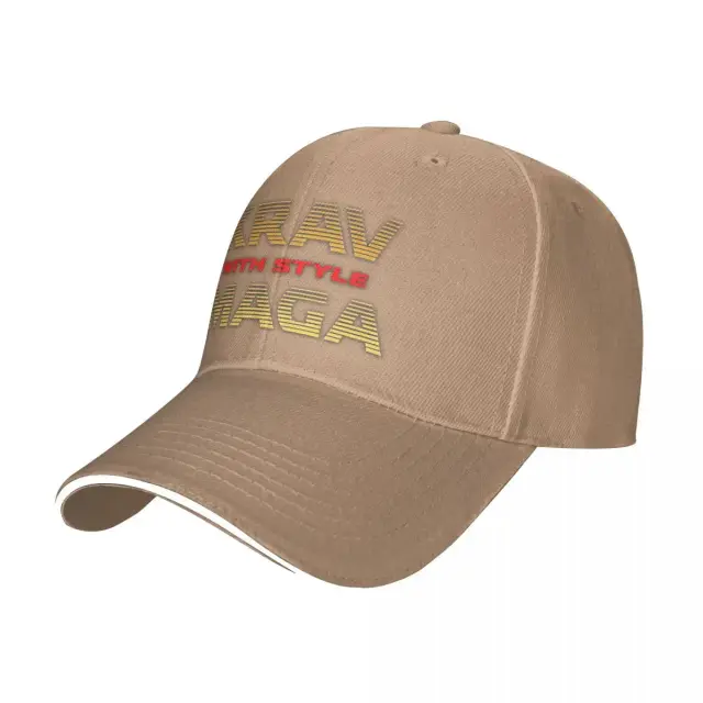 Boné de Beisebol Krav Maga Unissex com Estilo Personalizado e Proteção Solar