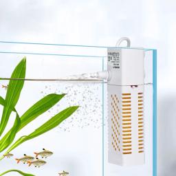 Submersível Aquário Filtro Interno com Built-in bomba de circulação, filtros de aquário, filtro USB silencioso, Fish Tank Suprimentos - Image 2