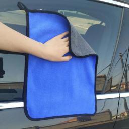 Toalha de microfibra super absorvente, Pano de limpeza do carro, Detalhamento profissional, Lavar, Secar o pano, Motocicleta, Cuidados Domésticos - Image 3