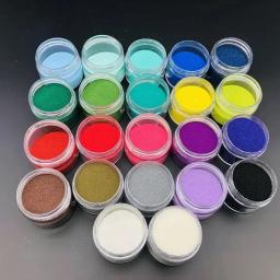 20 cores 10g enlatado em pó de gravação para diy mão conta fazendo claro carimbo tinta almofada scrapbooking artesanato arte suprimentos acessórios - Image 2