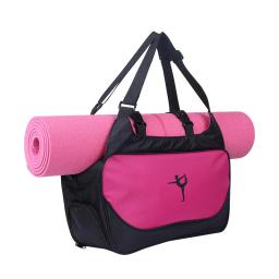 Saco de ginásio yoga esteira sacola sem yoga esteira transportadora à prova dwaterproof água esportes pilates ajustável fitness ombro sling sacos acessórios - Image 2