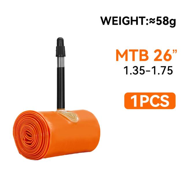 ThinkRider 1PSC Tubo Interno Ultraleve TPU 26/27.5/29 Polegadas Válvula Francesa 45mm