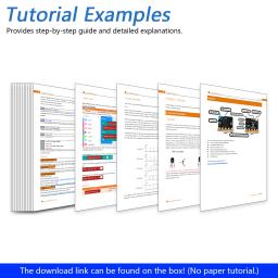 Freenove Super Starter Kit para BBC micro:bit V2, tutorial detalhado de 266 páginas, 192 itens, 38 projetos, blocos e código Python - Image 5