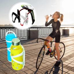 Suporte de estabilizador de sela de bicicleta Suporte traseiro de bicicleta Suporte de saco com chaleira - Image 2