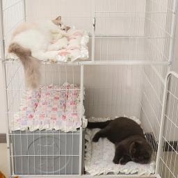 Almofada de cobertor espessada para animais de estimação, tapete de dormir para cães, cama de gato, colchão lavável quente - Image 3