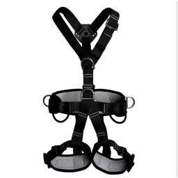 Arnês de escalada ao ar livre árvore escalada segurança rapel ferramenta cintos de segurança de corpo inteiro equipamentos escalada - Image 1