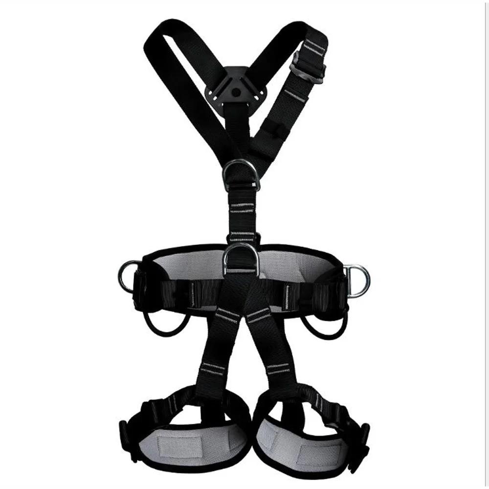 Arnês de escalada ao ar livre árvore escalada segurança rapel ferramenta cintos de segurança de corpo inteiro equipamentos escalada - Image 1