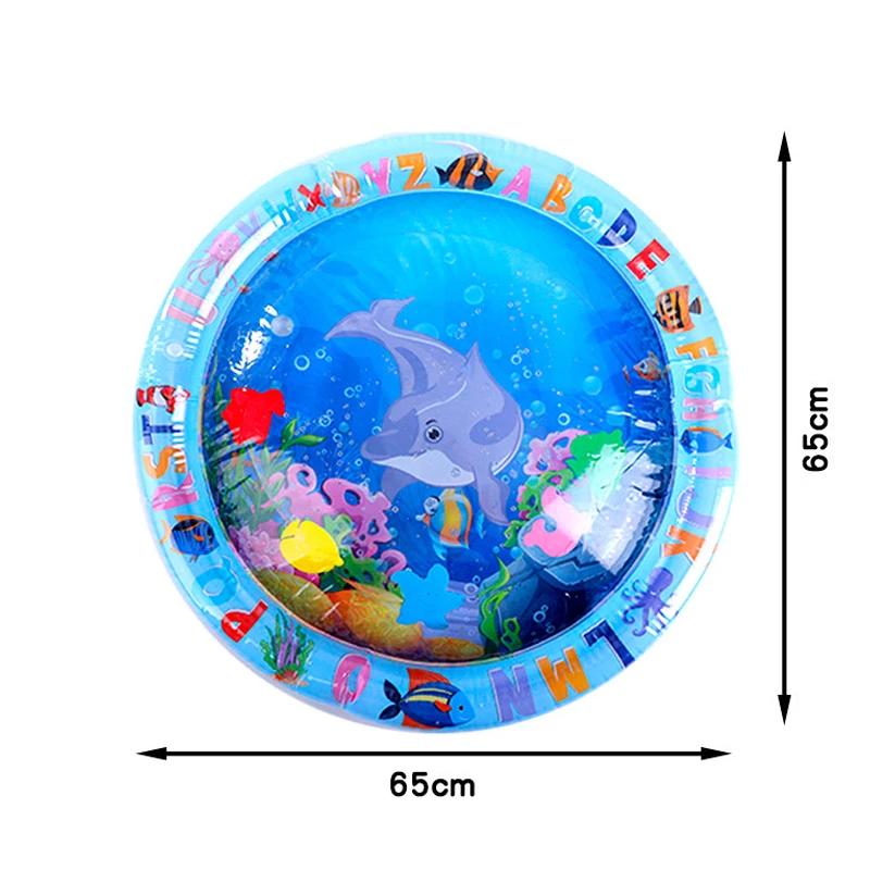 Tapete Sensorial de Água Espessada para Gatos, Sensor De Água Inflável, Pet Supplies, Limpeza, Refrigeração, Fish Sea - Image 1