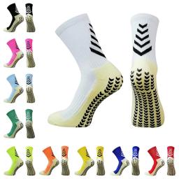 Meias de futebol antiderrapantes para homens e mulheres, antiderrapante, futebol, basquete, tênis, Sport Grip, ciclismo, equitação, meia de ioga - Image 6