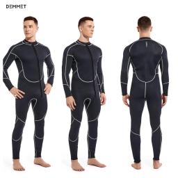 Fato preto de peça única para homens, roupa de mergulho de manga comprida, mergulho de pesca cilindro, roupas esportivas de mergulho, novo, Dropship, 3mm - Image 4