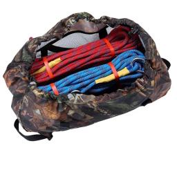 Saco de corda de montanhismo ao ar livre, Equipamento de escalada, Operação Bag, Camping Diversos, Coletando Mochila, Pano de chão - Image 5