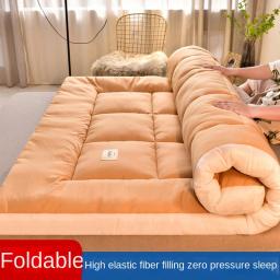 Portátil auto-inflável colchão de algodão cama, mobília do quarto, Futon japonês para dormir, Queen colchão duplo, Casal Mats - Image 5