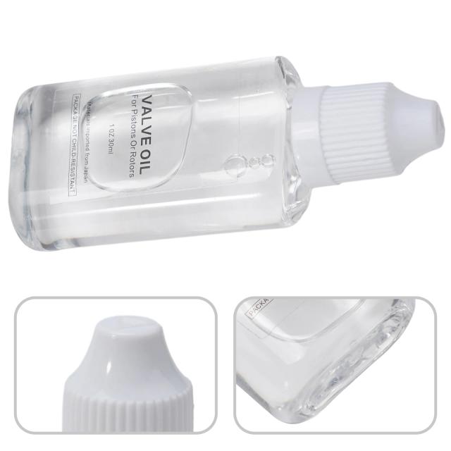 Óleo Lubrificante Suave para Instrumentos de Sopro - Saxofone, Clarinete, Flauta, Trompete e Chifre de Bronze, 30ml