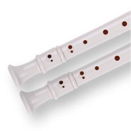 8 furos abs clarinete colorido longo flauta instrumento para crianças ferramenta educacional soprano musical gravador - Image 3