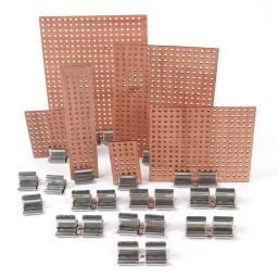 Pavios De Vela De Madeira Natural Com Bases De Metal, Vela Artesanal DIY Fazendo Suprimentos, Parffin De Cera De Soja, Pavios Sem Fumaça, 2-10cm - Image 1