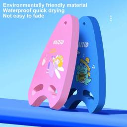 Kickboard de natação dos desenhos animados com furos do corrimão para crianças, auxílio do treinamento da natação, EVA Float Board, festa na piscina, verão - Image 2