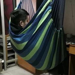 Rede de acampamento da lona durável, cadeira do balanço do curso, cama de suspensão, cama exterior dobro com saco - Image 2