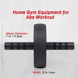 Roda de rolo abdominal, equipamento de treino abdominal para treinamento de força abdominal e central, rodas de exercício para academia em casa, equipamentos de fitness - Image 6