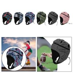 À prova de choque Rugby Headguard Capacete, boné protetor, chapelaria para a bandeira do arremessador, futebol, futebol, beisebol - Image 3