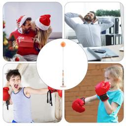 Reflex Saco De Perfuração Independente, Equipamento De Boxe, Treinador Esportivo, Coordenação Mão-Olho, Kit De Treino, Saco De Velocidade Com Suporte - Image 4