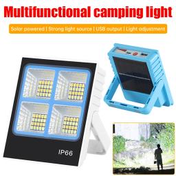 Solar Camping Light, ao ar livre, carregamento móvel, super brilhante, lâmpada de trabalho de emergência, iluminação LED, rua magnética, Stall - Image 1