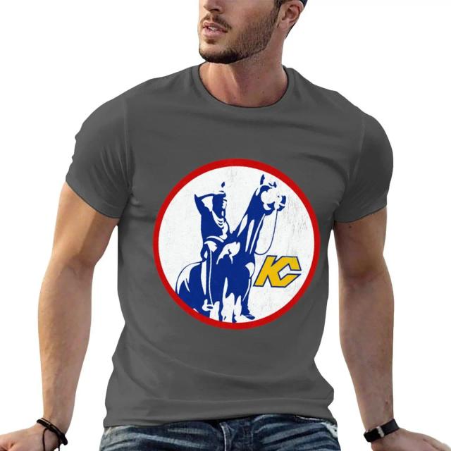 Camisa Masculina Estampada com Design da Cidade e Estilo de Hóquei