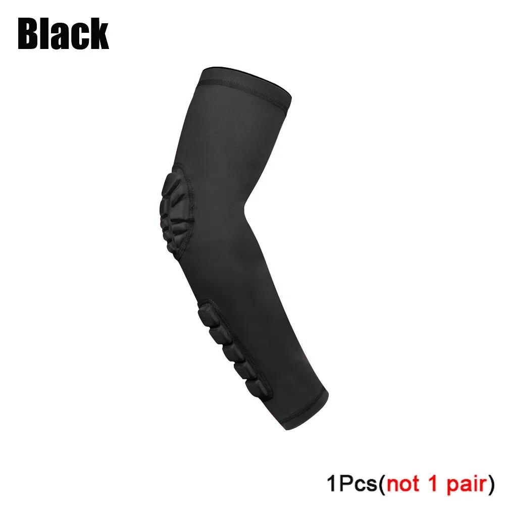 1pc esportes proteção do cotovelo favo de mel anti-colisão proteção de pressão braço manga basquete ciclismo fitness equipamentos de proteção - Image 1