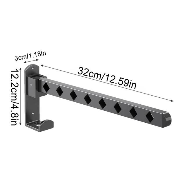 Rack de Secagem de Roupas Vertical com Cabides Dobráveis e Alta Capacidade para Varanda