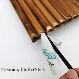 Flauta ajustável para instrumento musical folclórico chinês, flautas de panela artesanais, bambu natural, tom G de 15 tubos - Image 3