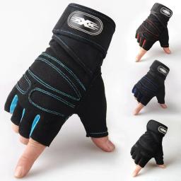 Luvas de levantamento de peso fitness, Luvas de ginástica para homens e mulheres, Treinamento de musculação, Exercício esportivo, Ciclismo - Image 1