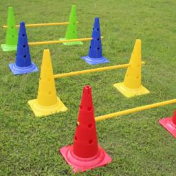 Esporte futebol rugby treinamento de basquete cone marcador de disco de futebol marca barreira multicolorido patinação prato cones - Image 2