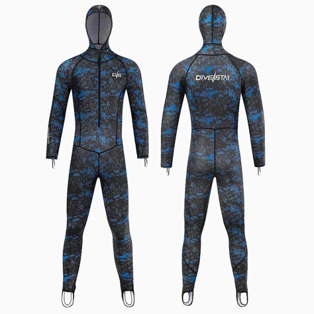 Fato de Mergulho Unissex em Lycra com Proteção Solar para Surf e Mergulho, 0,5mm