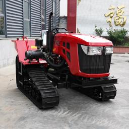 Trator de esteira multifuncional 25-120HP, mini cultivador rotativo robótico, preço - Image 3