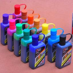 Conjunto de tinta engarrafada com álcool, secagem rápida, impermeável, pintura do estúdio do estudante, solução de enchimento especial, 12 cores, 25ml - Image 1