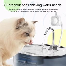 Dispensador de água de circulação automática para animais, fonte filtrada, tigela de bebedor mudo, grande capacidade, gato e cachorro, 3.2L - Image 4