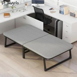 Cama dobrável estofada simples para o almoço, Hard Board Bed, Cama Dormitório Nap, Acompanhante de Reforço, Escritório e Casa - Image 3