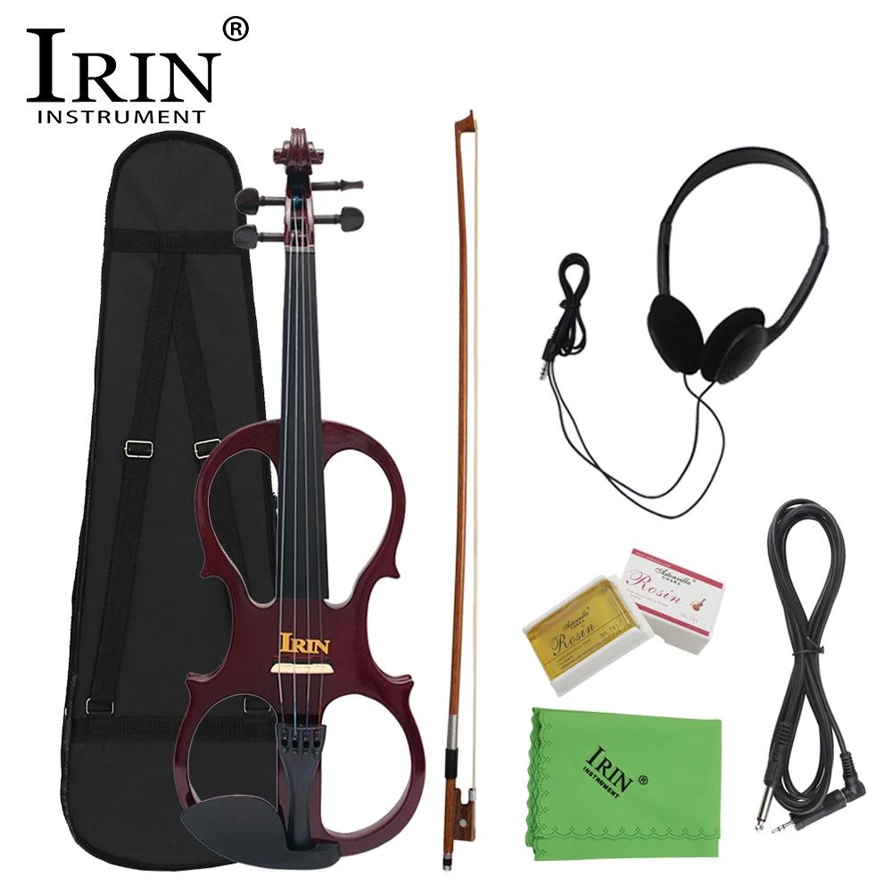 IRIN-violino elétrico com painel de bordo, violino elétrico com acessórios caso, violino profissional para a prática, AU-03 - Image 6