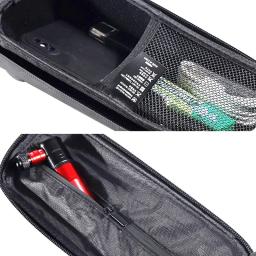SELVAGEM HOMEM-Rainproof Hard Shell Saco de Bicicleta, Big Capacidade Top Tube Bag, Acessórios de bicicleta - Image 3