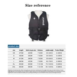 Jaqueta salva-vidas de neoprene para adultos e crianças, colete flutuante, esporte aquático, natação, barco, esqui, condução, deriva, novo - Image 6