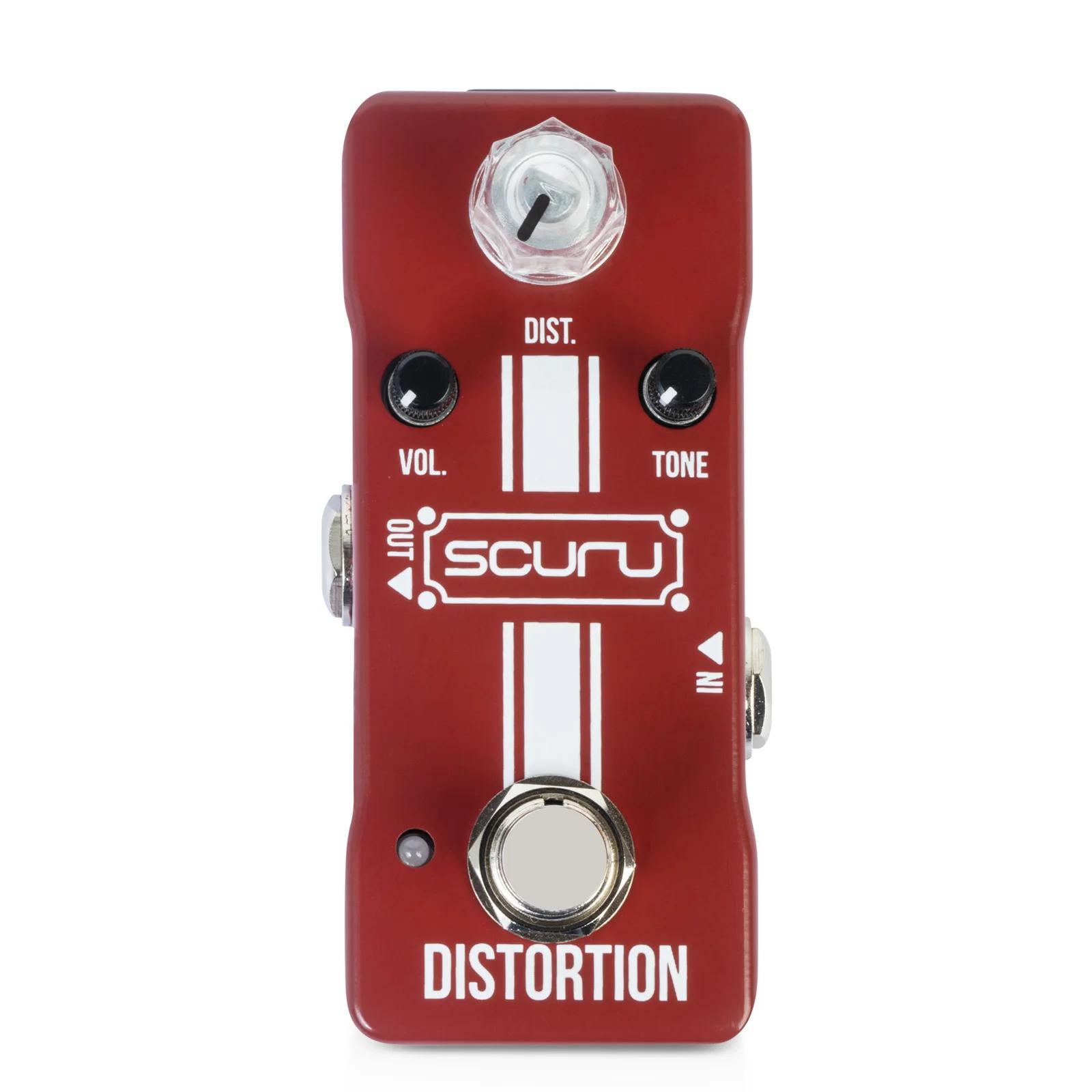 Scuru VS Overdrive Delay Distorção, Chorus Fuzz, Pedal de Efeito de Guitarra Liga de Alumínio Acessórios para Instrumentos Musicais - Image 1