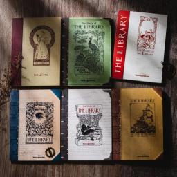 Mr. Paper-conjunto de papel Scrapbooking vintage, biblioteca Story Design, 30pcs - Image 1