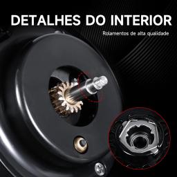 LEOFISHING-Inverno Spinning e Ice Fishing Lure Reels, Bobina Goods, Varas De Pesca Profissional, Acessórios De Pesca, 4 + 1BB, 2.6:1 - Image 4