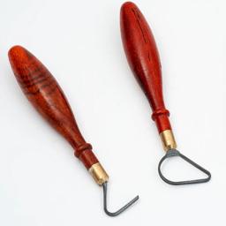 Ferramentas de reparo de cerâmica para escultura cerâmica, Aço tungstênio, Textura Ring Knife, Raspagem DIY, Ferramentas de escultura - Image 1