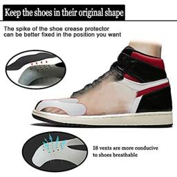 Protetor anti-vinco para sapatos de bola de cesta, tênis cabeça vinco guarda, maca sapato, Dropshipping, por atacado, 5 pares - Image 2