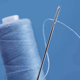 Agulhas de aço inoxidável mão Swing conjunto com Threader, ferramentas de bordado multi-sized, agulha de costura artesanal doméstica, Big Eye, 55pcs - Image 4