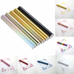 Transferência de calor holográfica Artesanato Folhas, Toner Folha Reativa por Impressora Laser e Papel Laminador, Novo, Ferramenta DIY, 19,3 cm x 5m, 2022 - Image 6