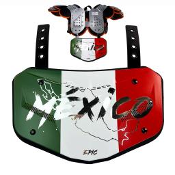 Universal Football Back Plate Shoulder Pads, esportes, futebol americano, protetor traseiro, parte inferior das costas almofadas para adultos - Image 2