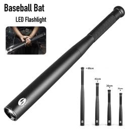 Baseball Bat LED Lanterna, impermeável Super Bright Baton, alumínio liga tocha, emergência auto-defesas, iluminação exterior, 31-46cm - Image 6